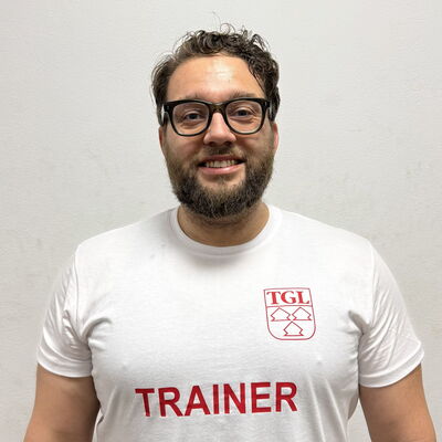 Ein Gewichtheber der Turngemeinde Landshut .