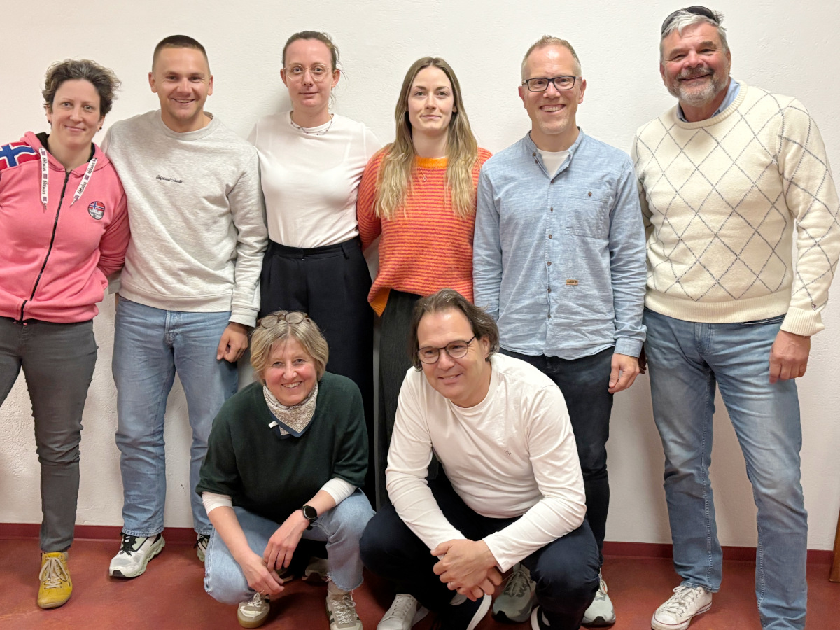 Abteilungsleitung und Übungsleiter:innen der Abteilung Leichtathletik der TGL